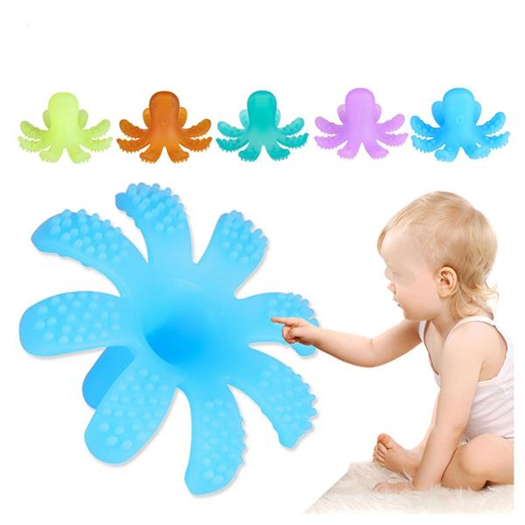Silicone New Born Baby Teether Toys 2
