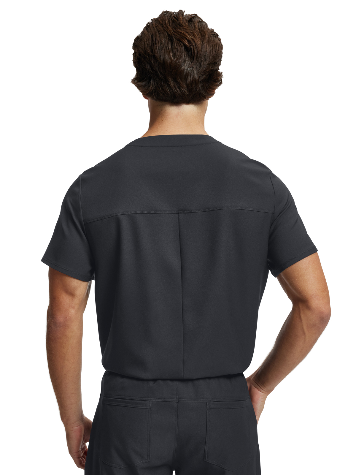 White Cross - VIBE - Men's Two-Pocket Tuck-In V-Neckline Top 10