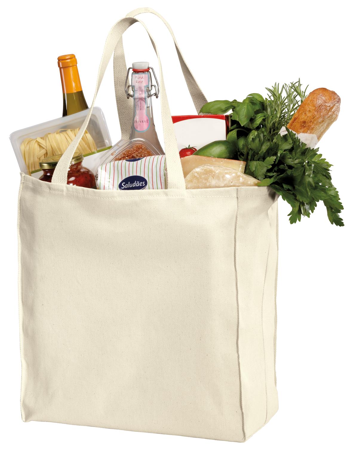 Ideal Twill Over-the-Shoulder Grocery Tote