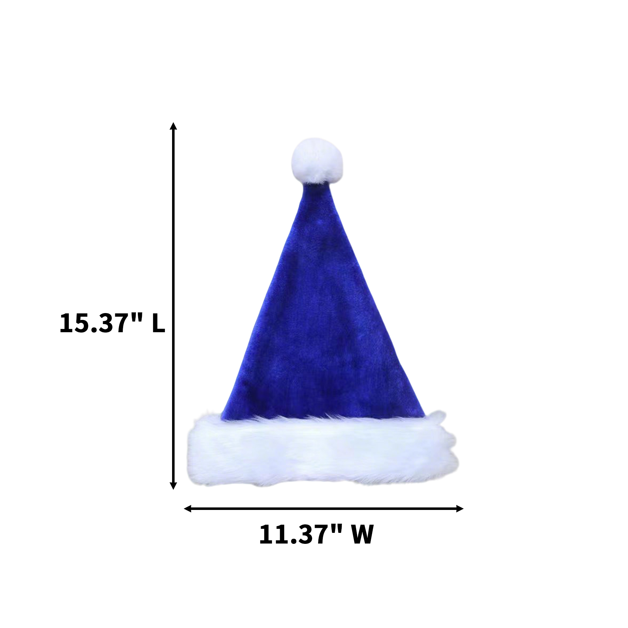 Classic Santa Hat With White Trim For Holiday Event 4