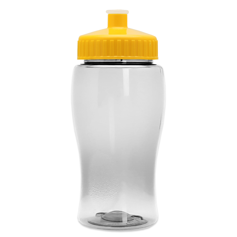 Poly-Pure Jr. - 18 oz. Transparent Bottle with Push pull 23