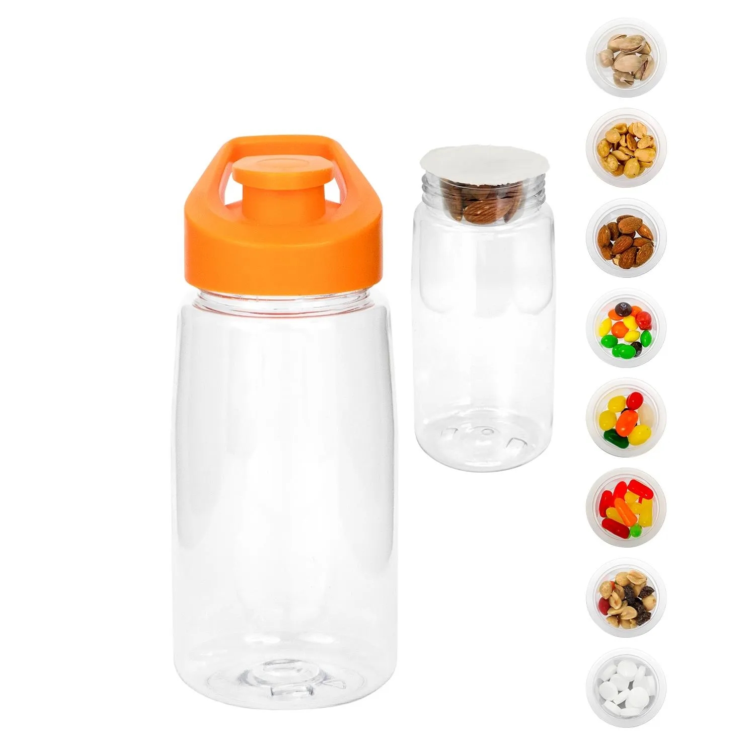 Easy Pour 18 oz. Recycled Snack Bottle 14