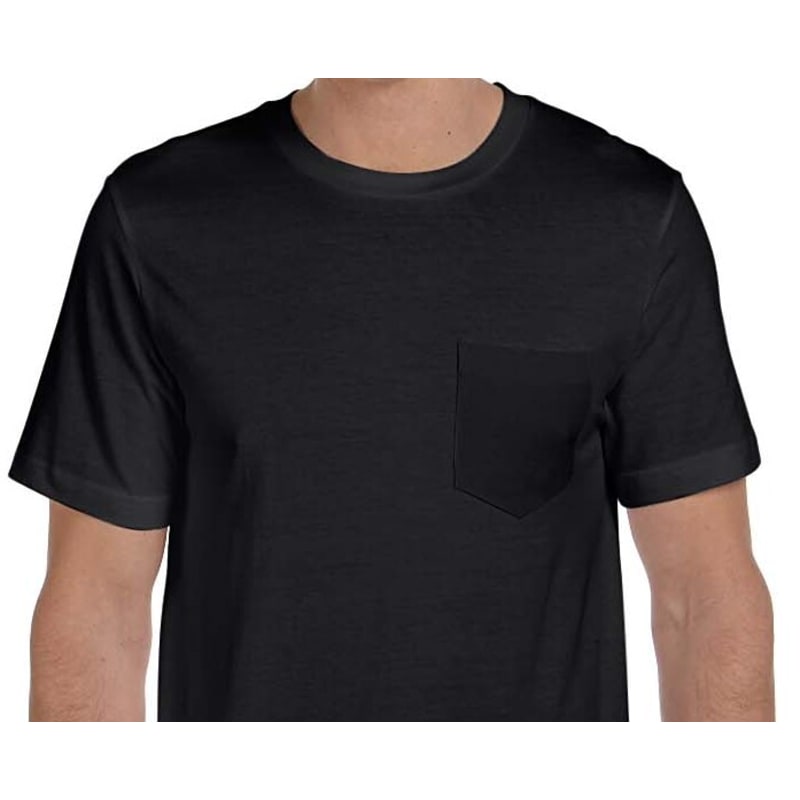 Bella Mens Jersey Short-Sleeve Pocket T-Shirt 2