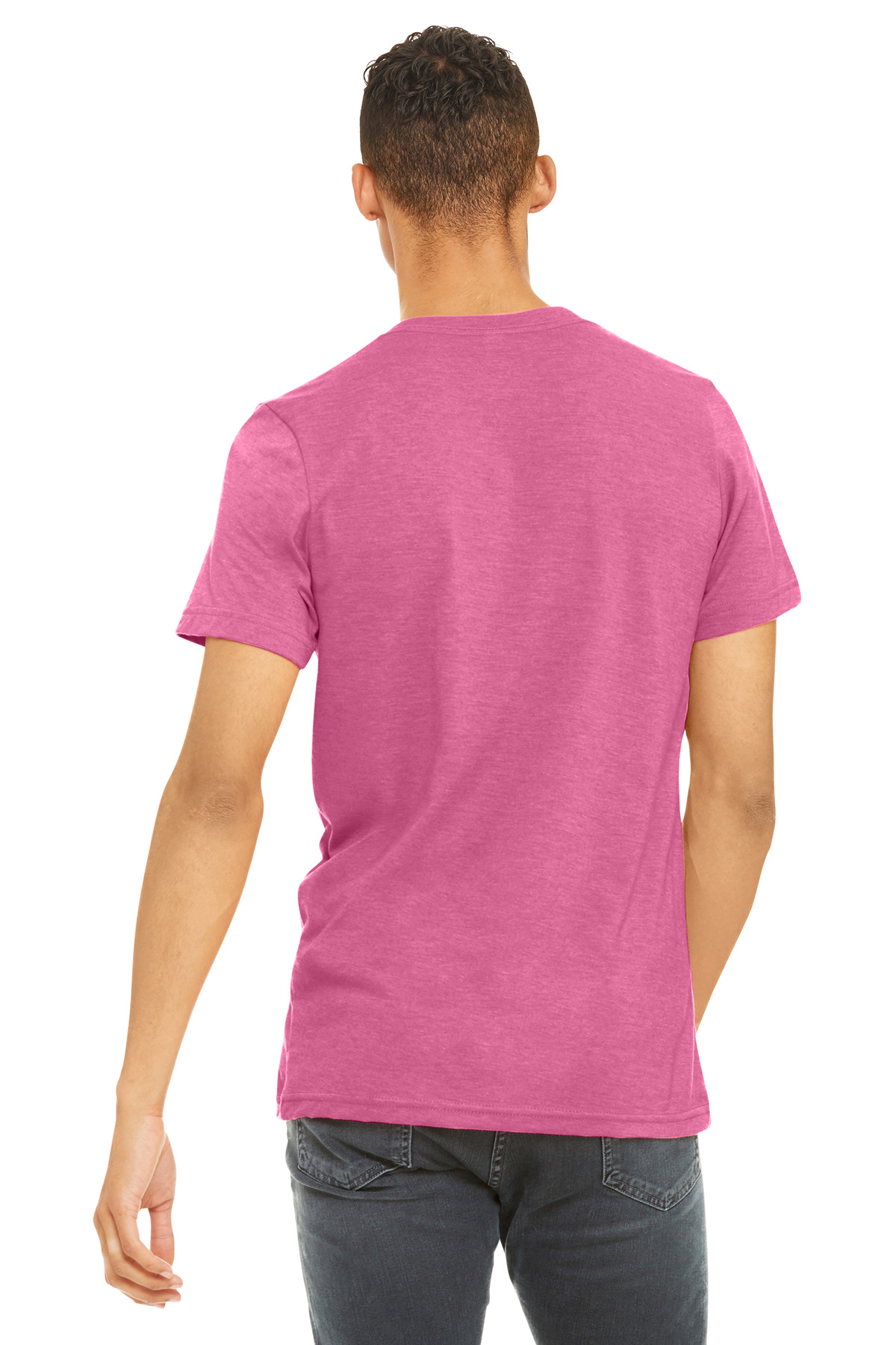 BELLA+CANVAS Unisex Heather CVC Short Sleeve Tee. BC3001CVC 270