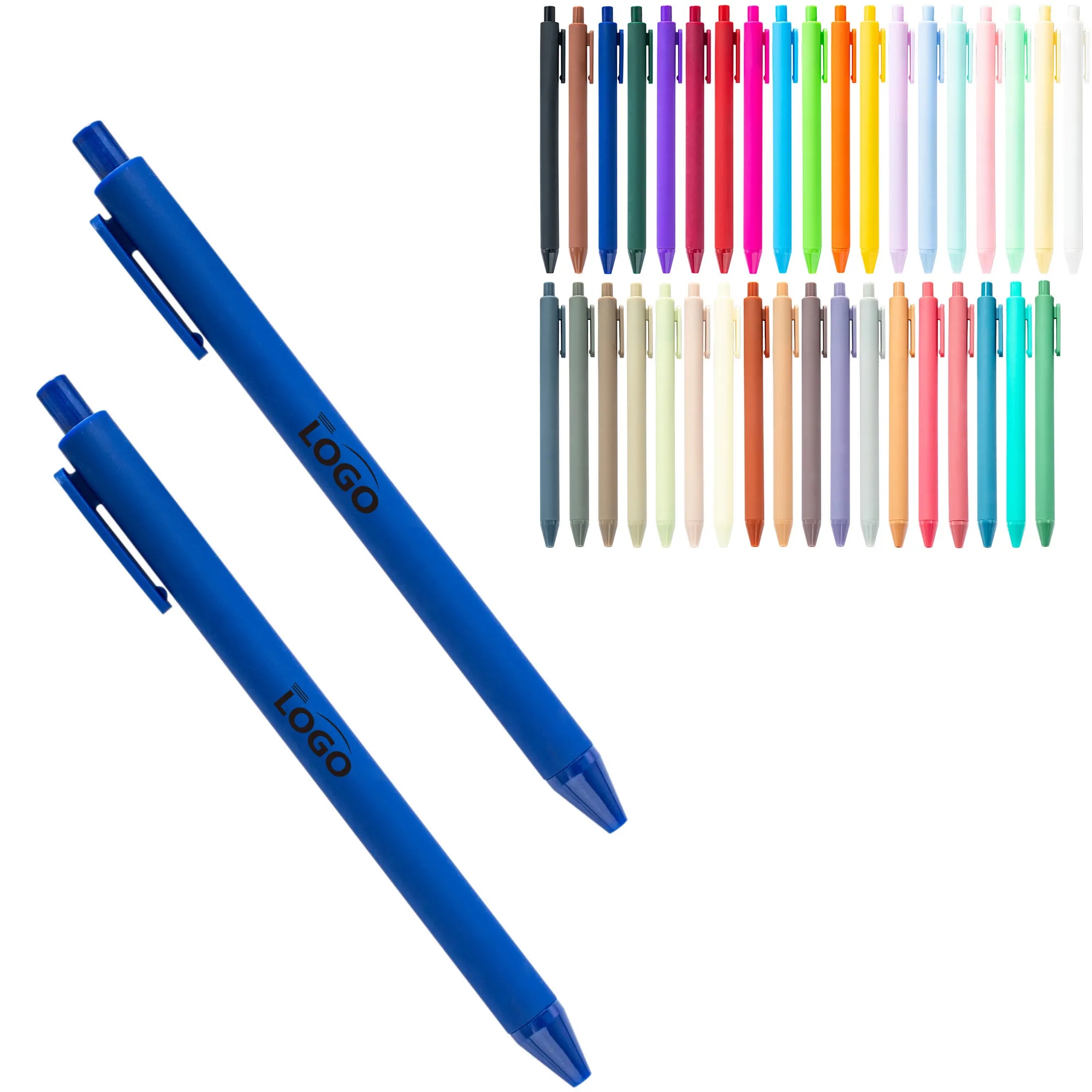 Macaron Colored Glue Spray Ballpoint Pen 2