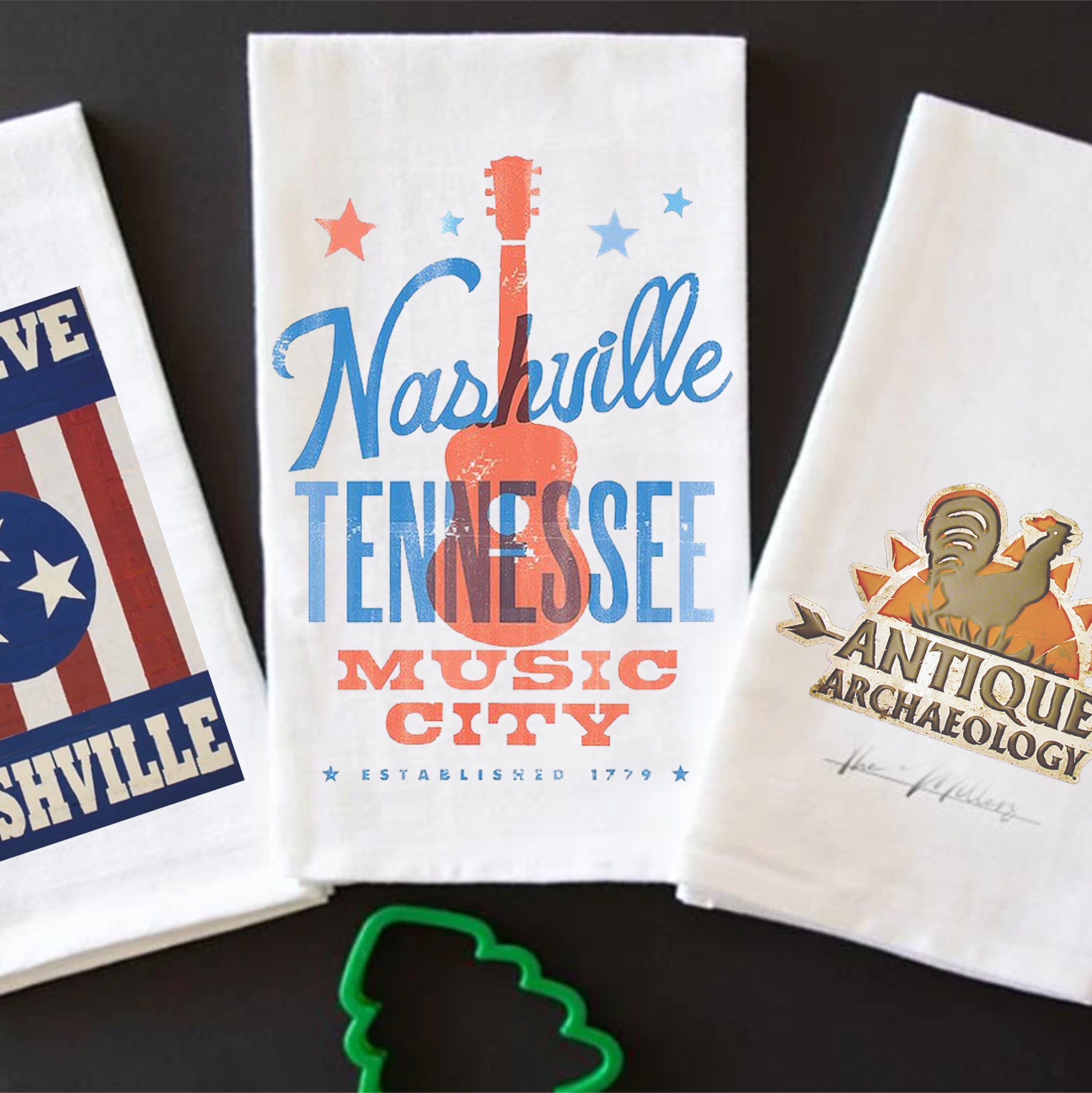 White Vintage Flour Sack Tea Towel 20