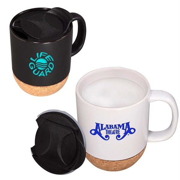 Cork Base Ceramic Mug 2