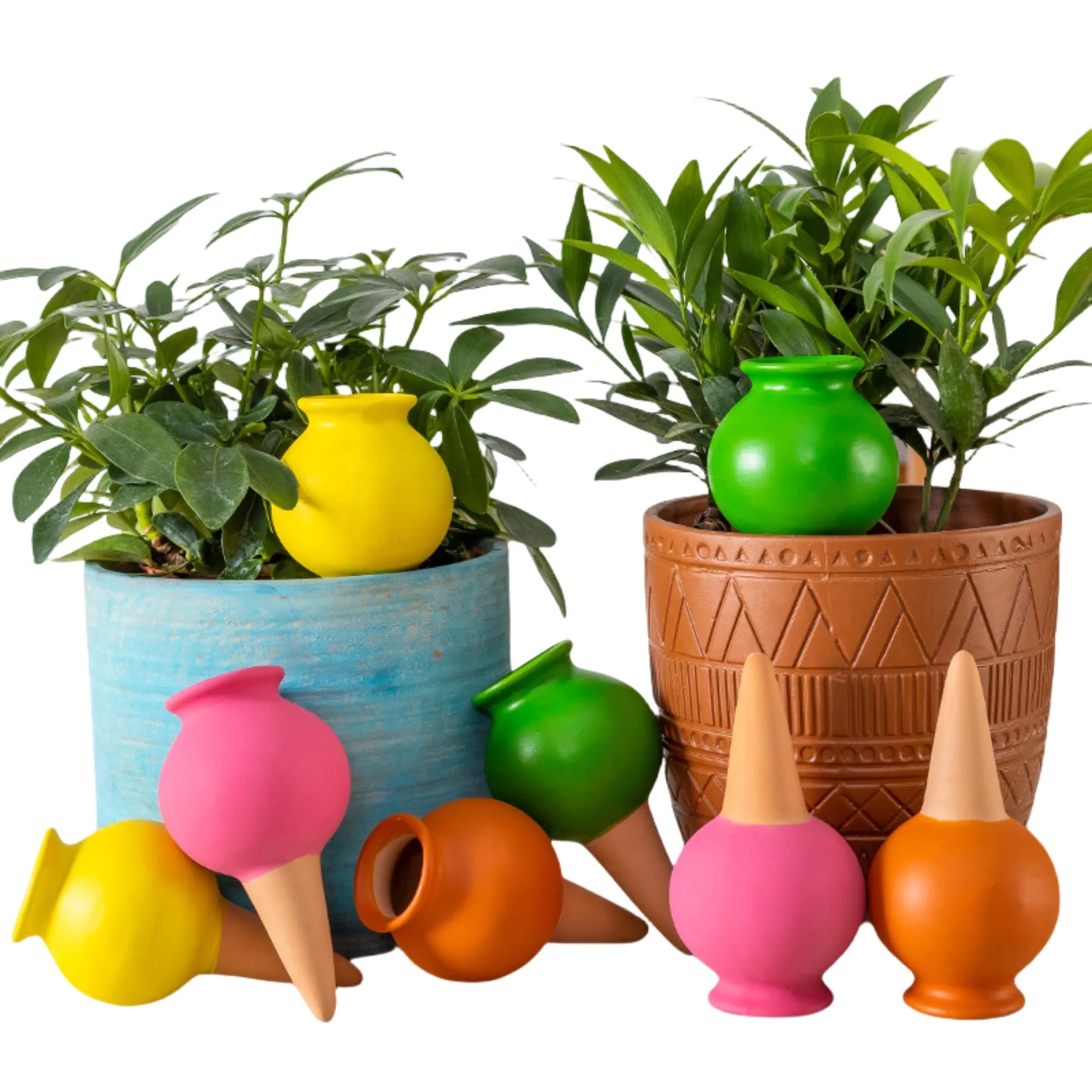 Premium Terracotta Plant Watering Globes 14