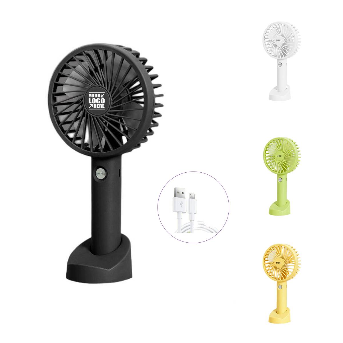 Mini Portable Rechargeable Handheld Fan 6