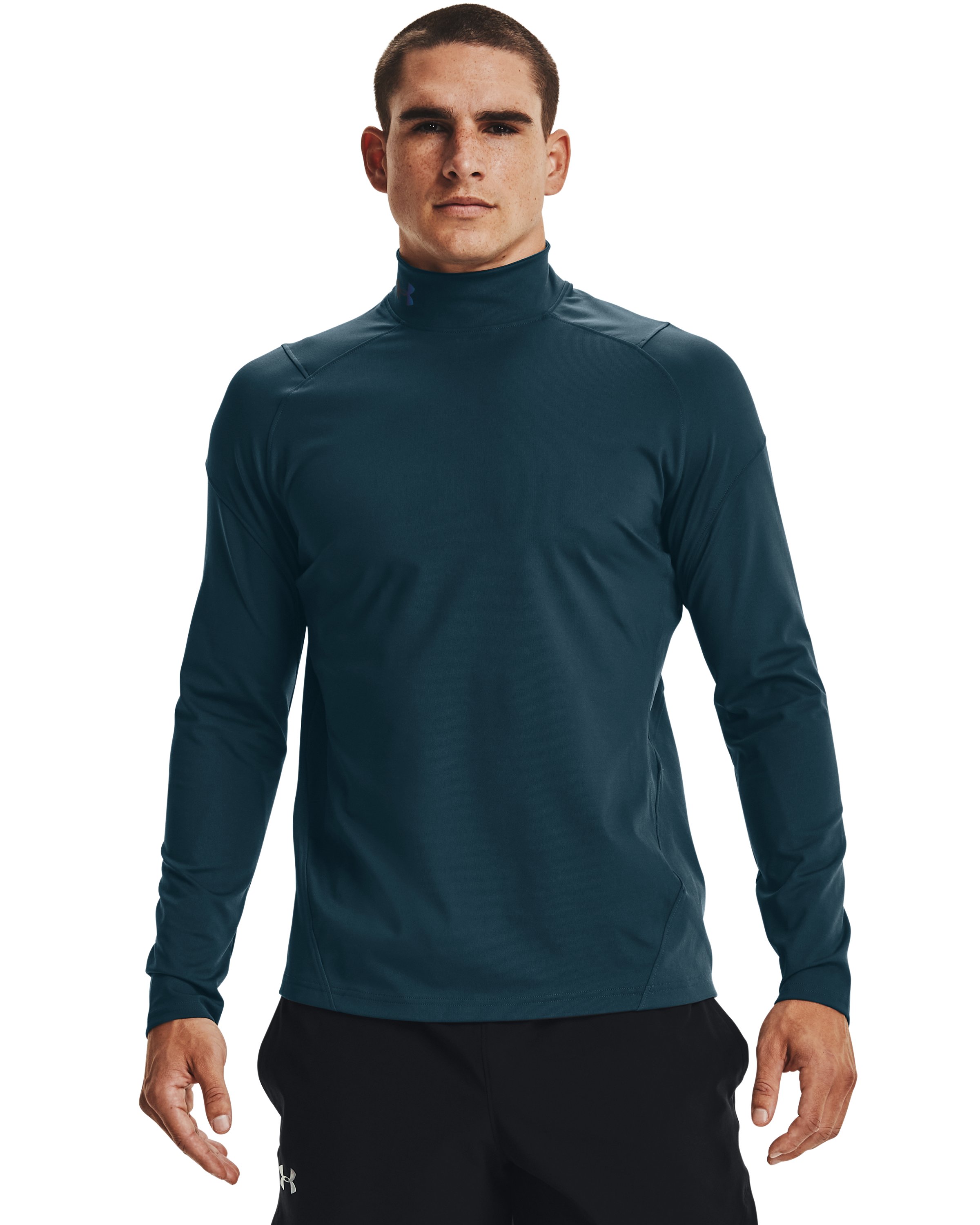 UA RUSH ColdGear Men's Mock Long Sleeve 2