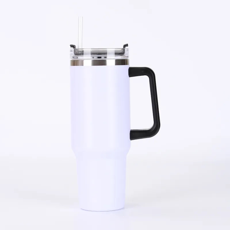 30oz.Tumbler With Handle Straw Lid 7