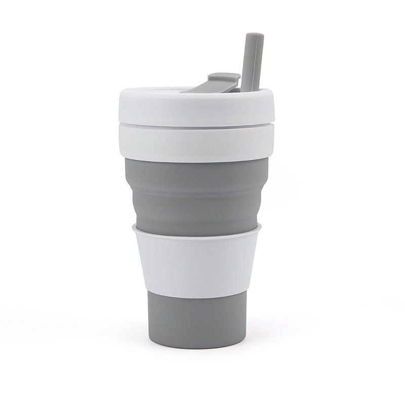 16 Oz. Silicone Collapsible Coffee Mug for Travel 9