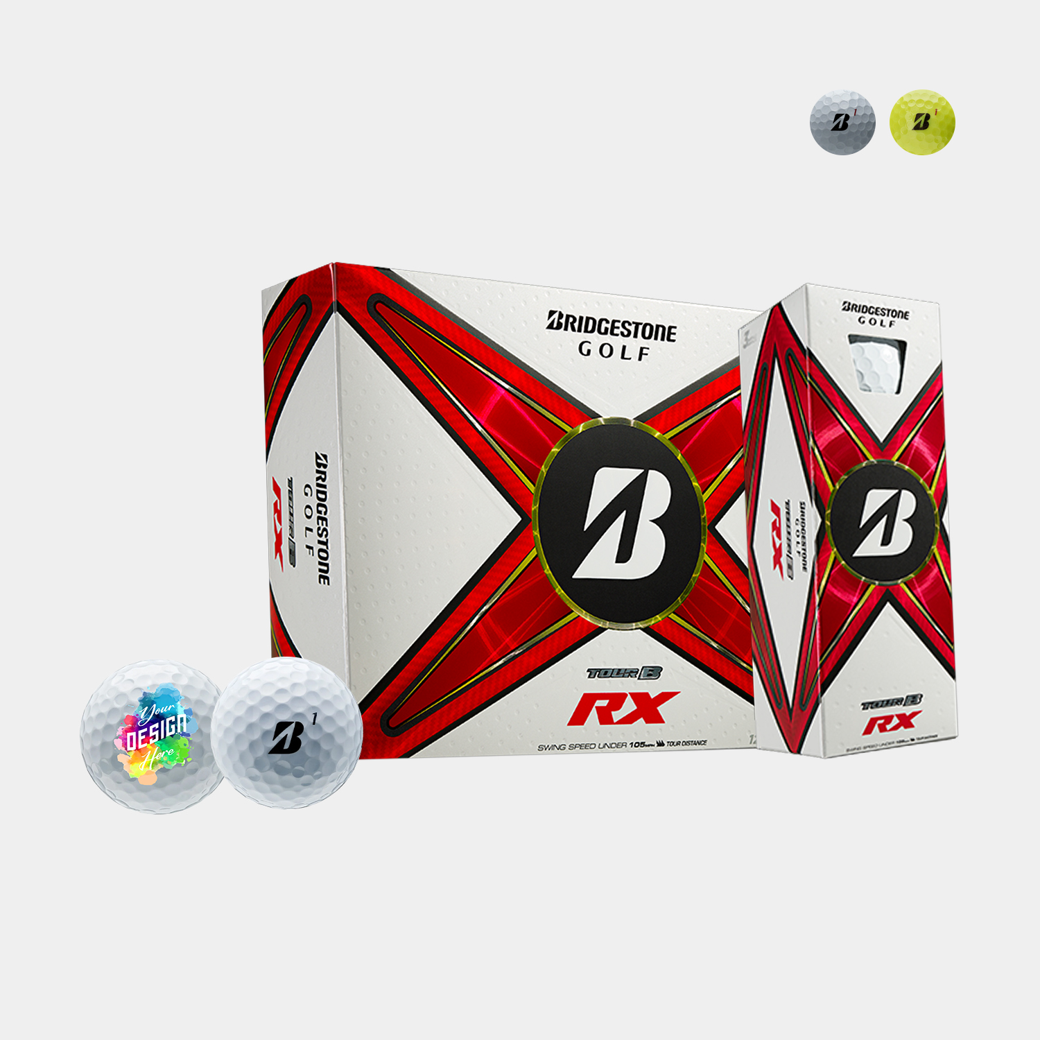 Bridgestone® Tour B RX Golf Balls 2