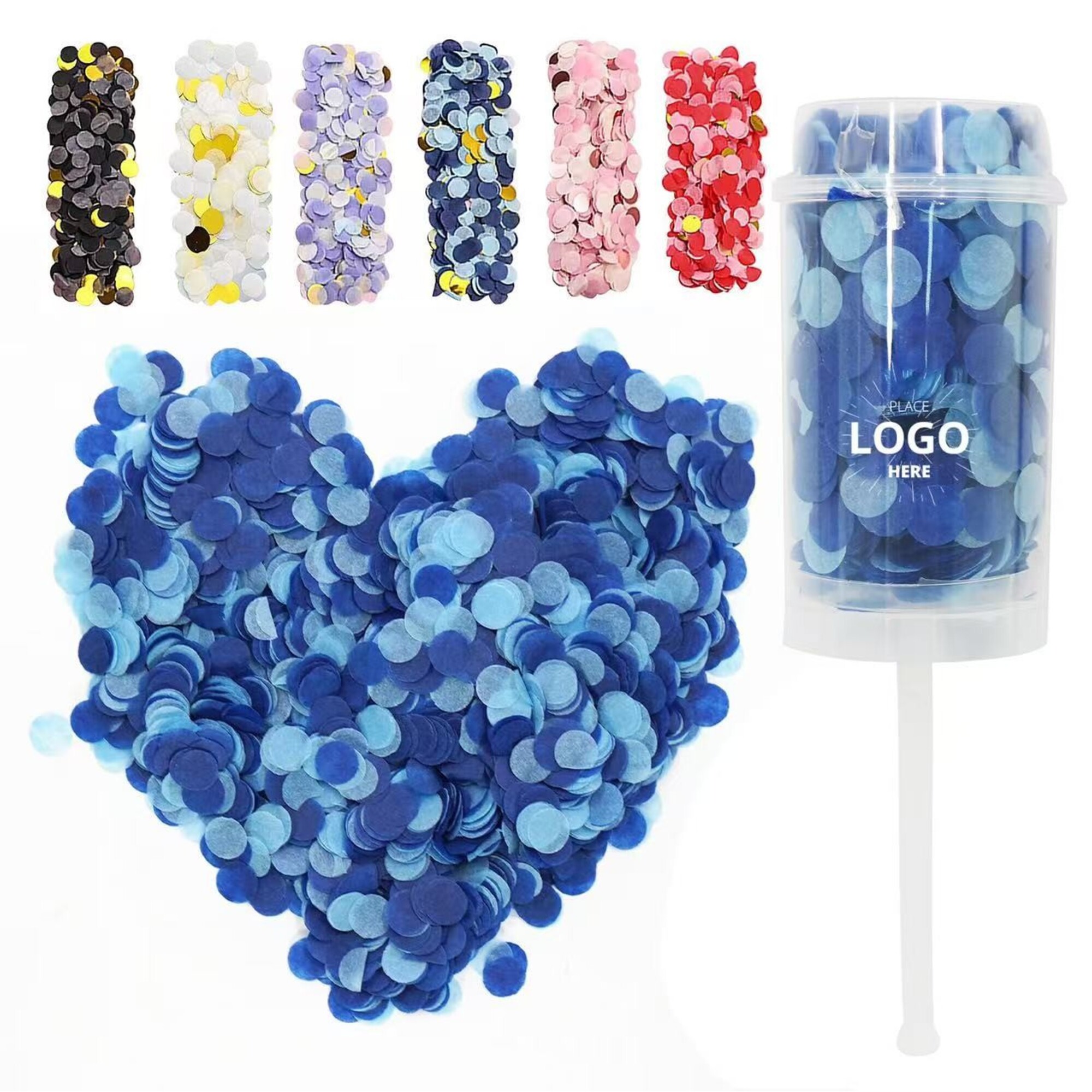 PVC Vibrant Confetti Popper Collection for Every Celebration 1