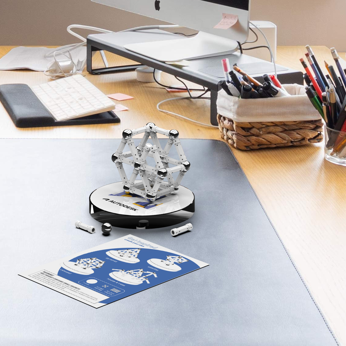 MagnaSculpt : Interactive Desktop Sculpture Set 6