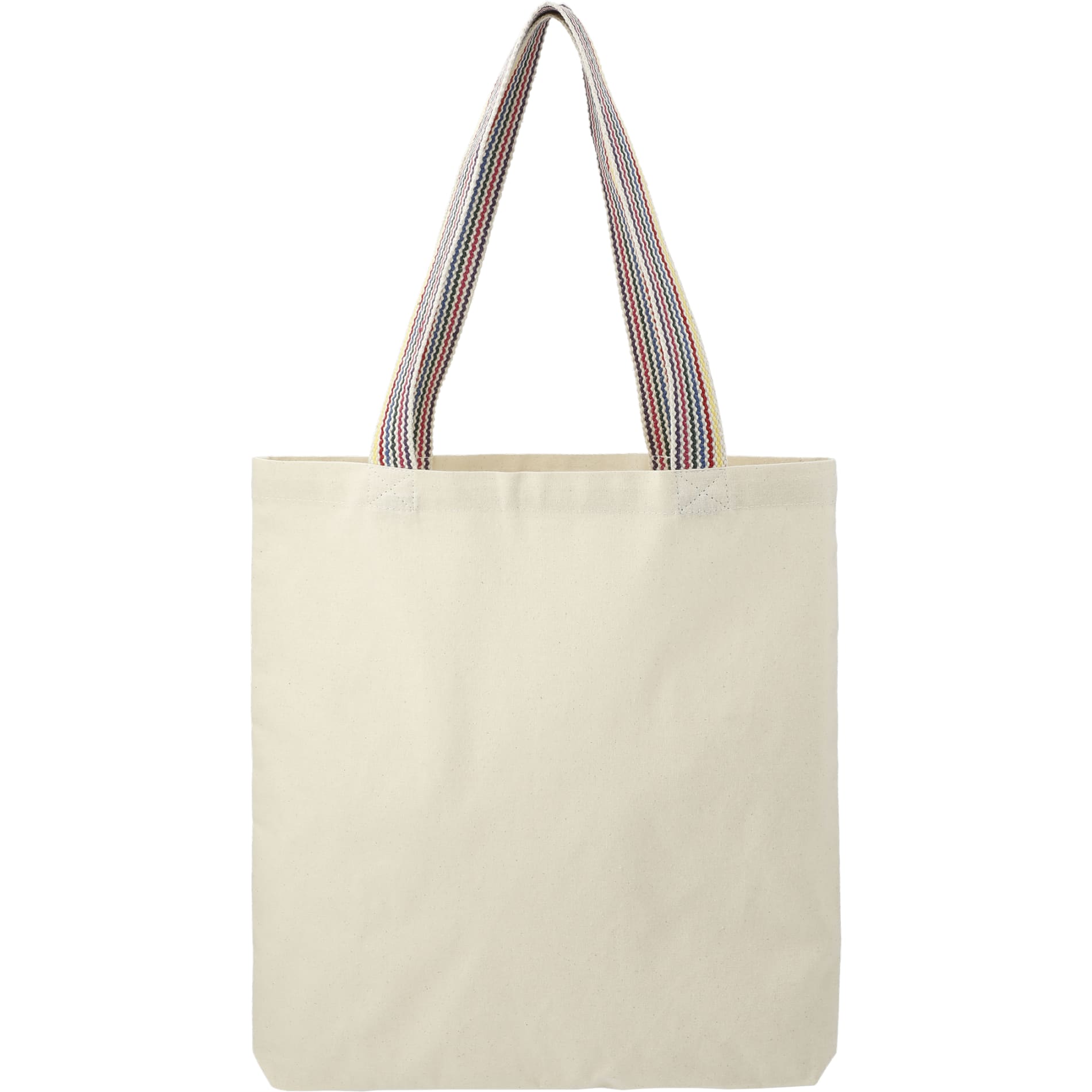 Rainbow Recycled 6oz Cotton Convention Tote 11
