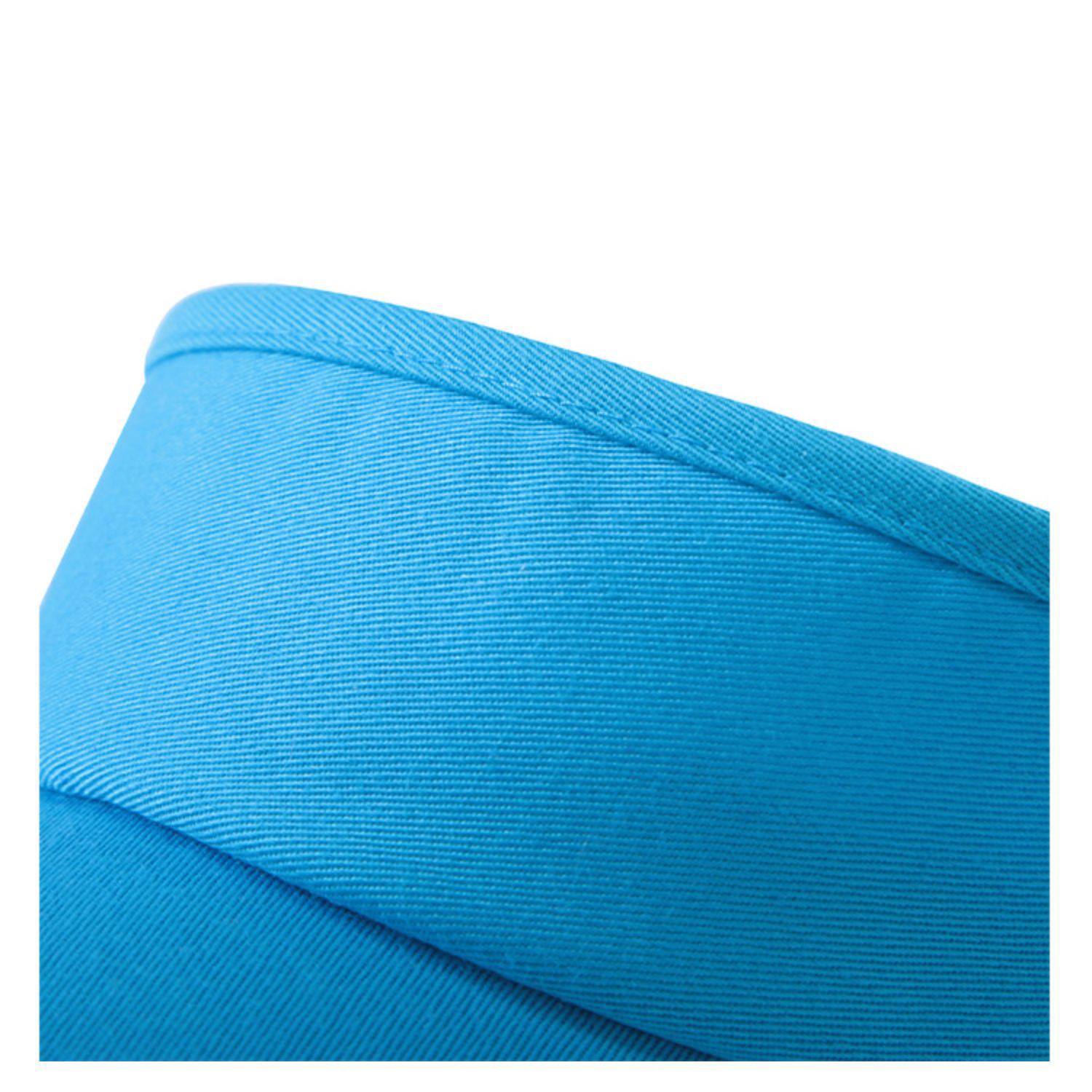 Sandwich Bill Curved Sun Visors w/ Adjustable Hook & Loop 5