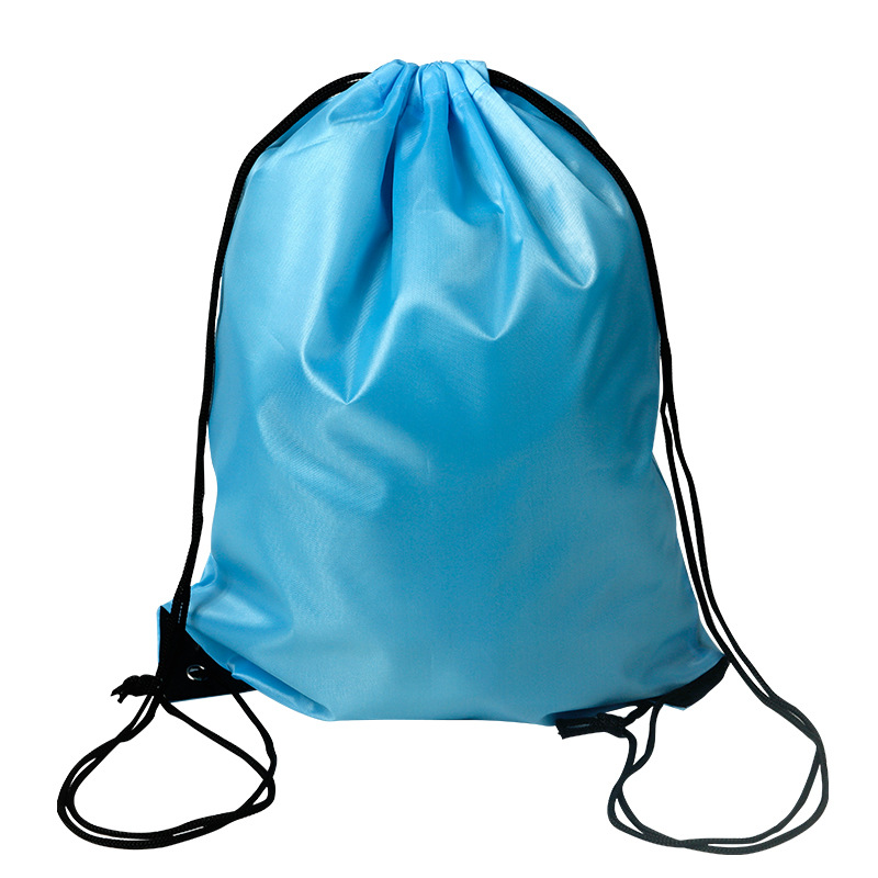 Nylon Drawstring Backpack Bundle Pocket 2