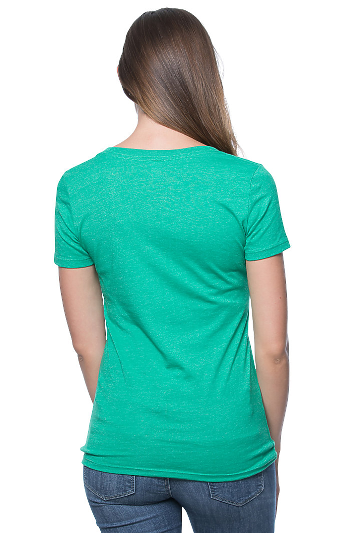 Women's 50/50 Blend V-Neck 2