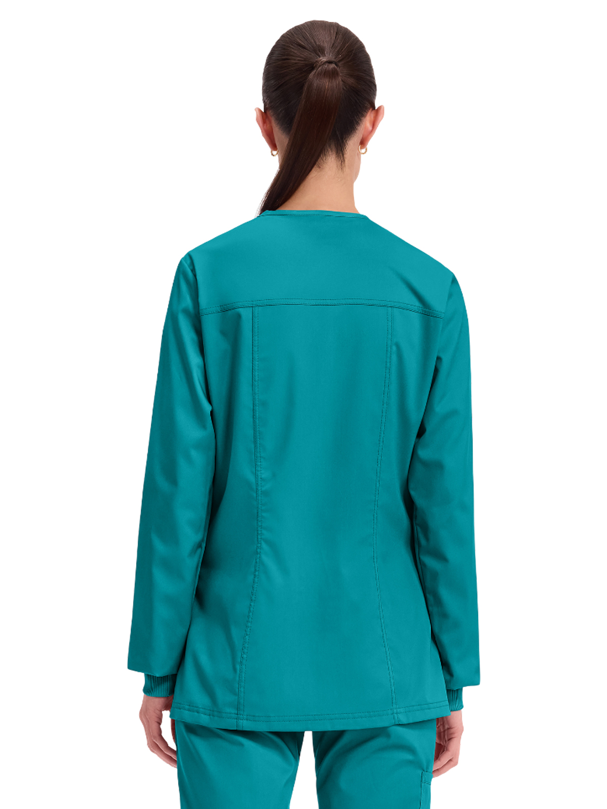 Cherokee - Workwear Revolution - Women's 3-Pocket Snap Front Jacket 34