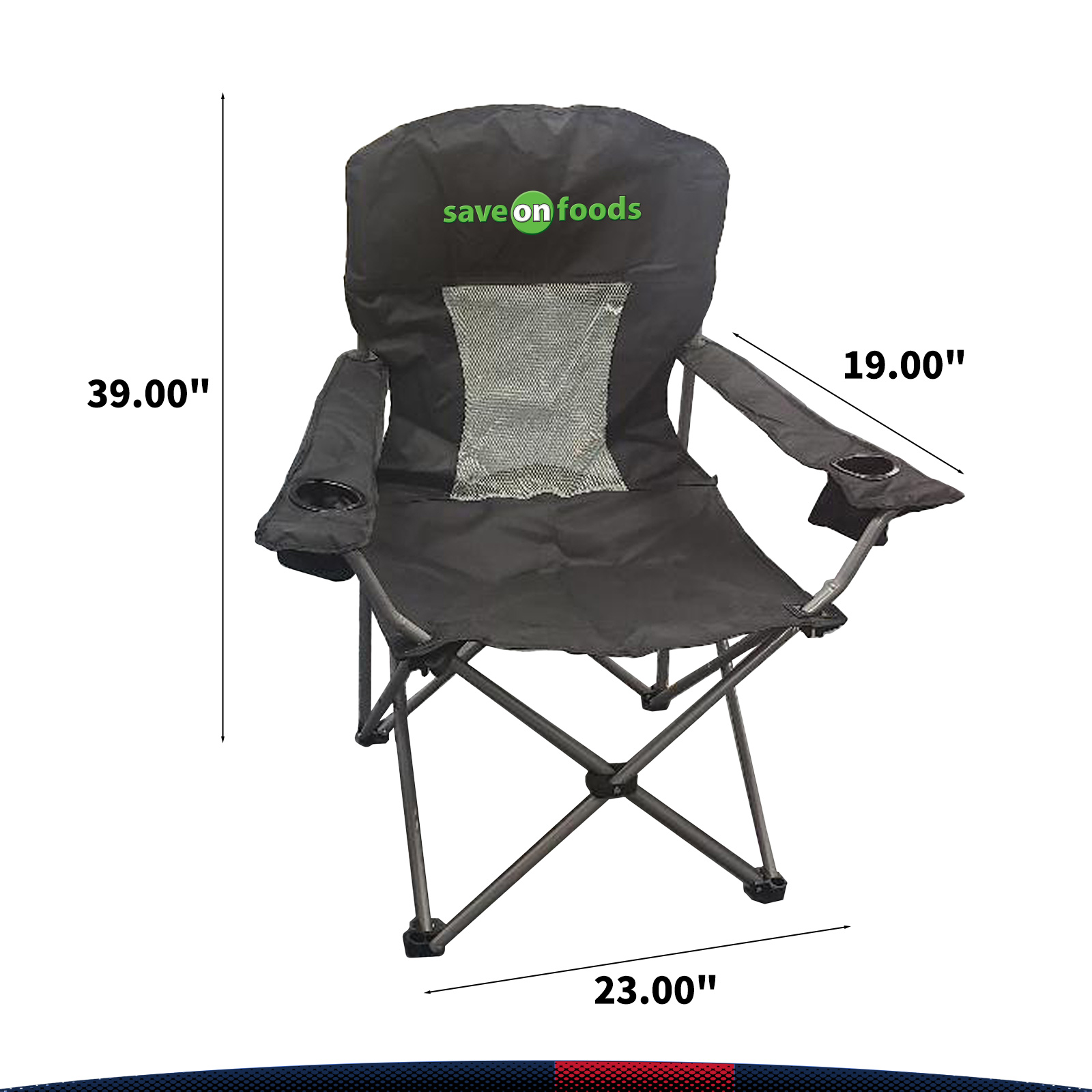 Hayes Mesh Back Folding Chair 2