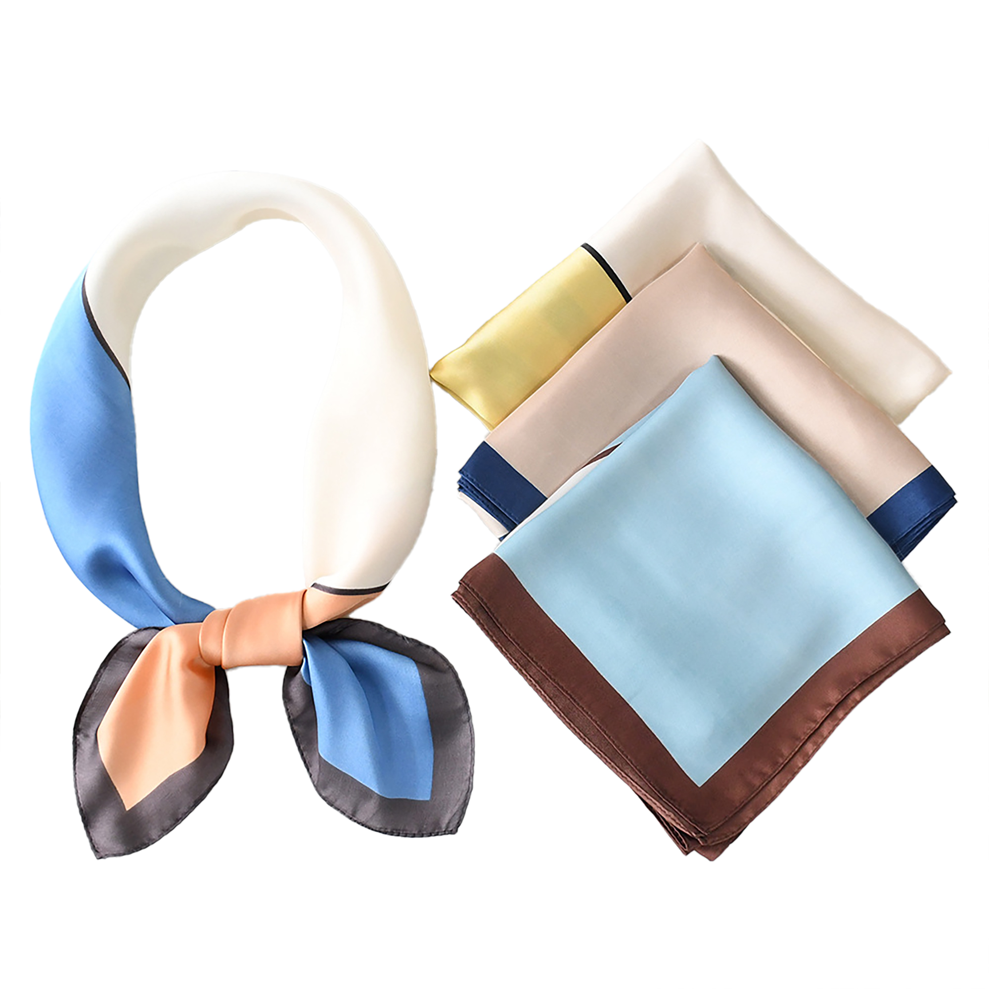 Faux Silk Scarf 3