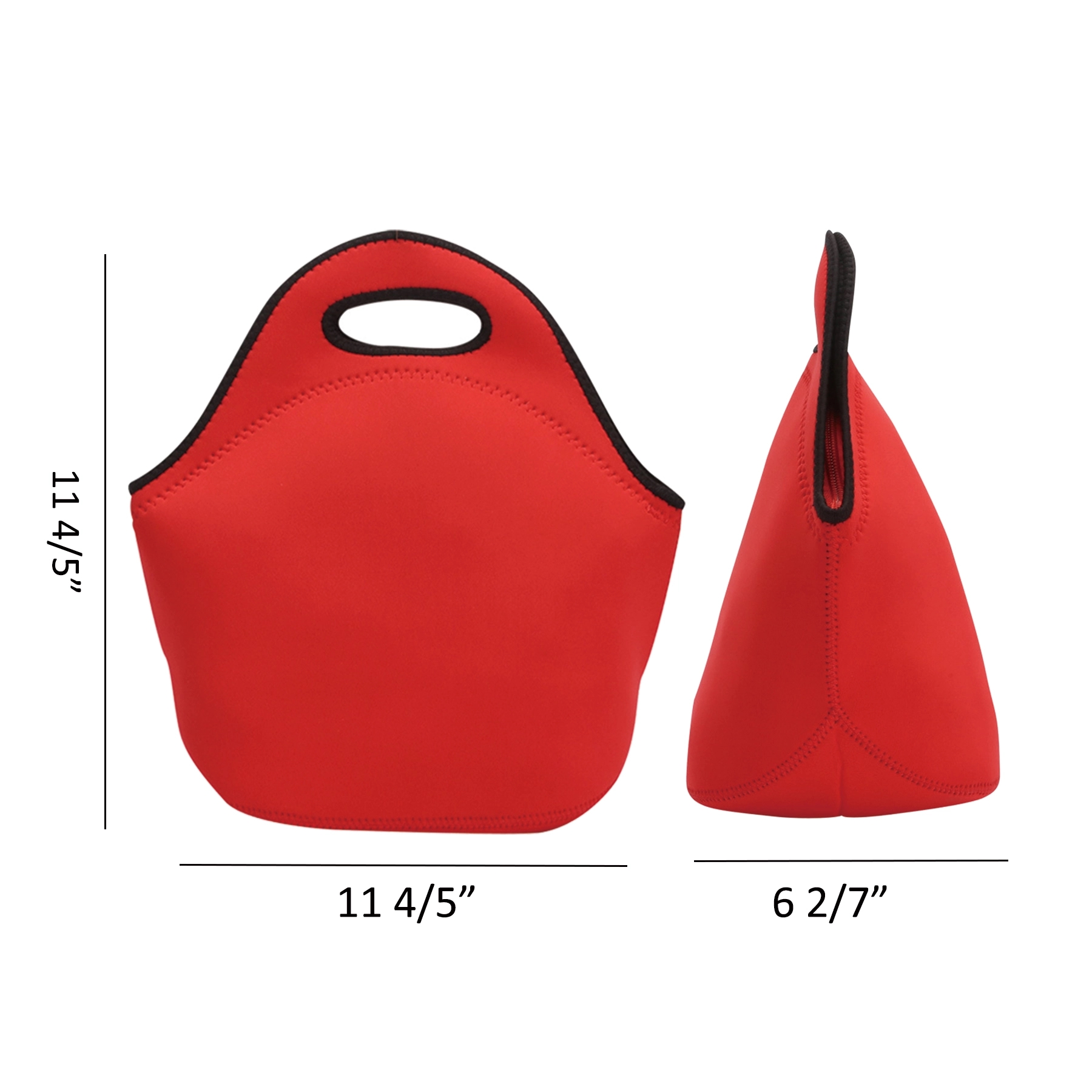 Zippered Neoprene Lunch Bags 2