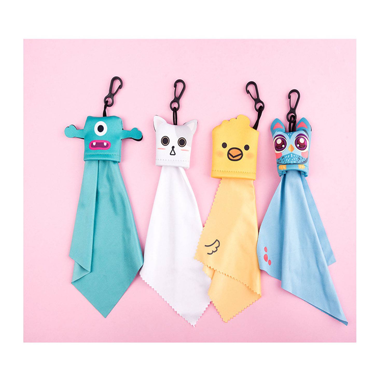 Full Color Custom Microfiber Screen Cleaner Cloth 3