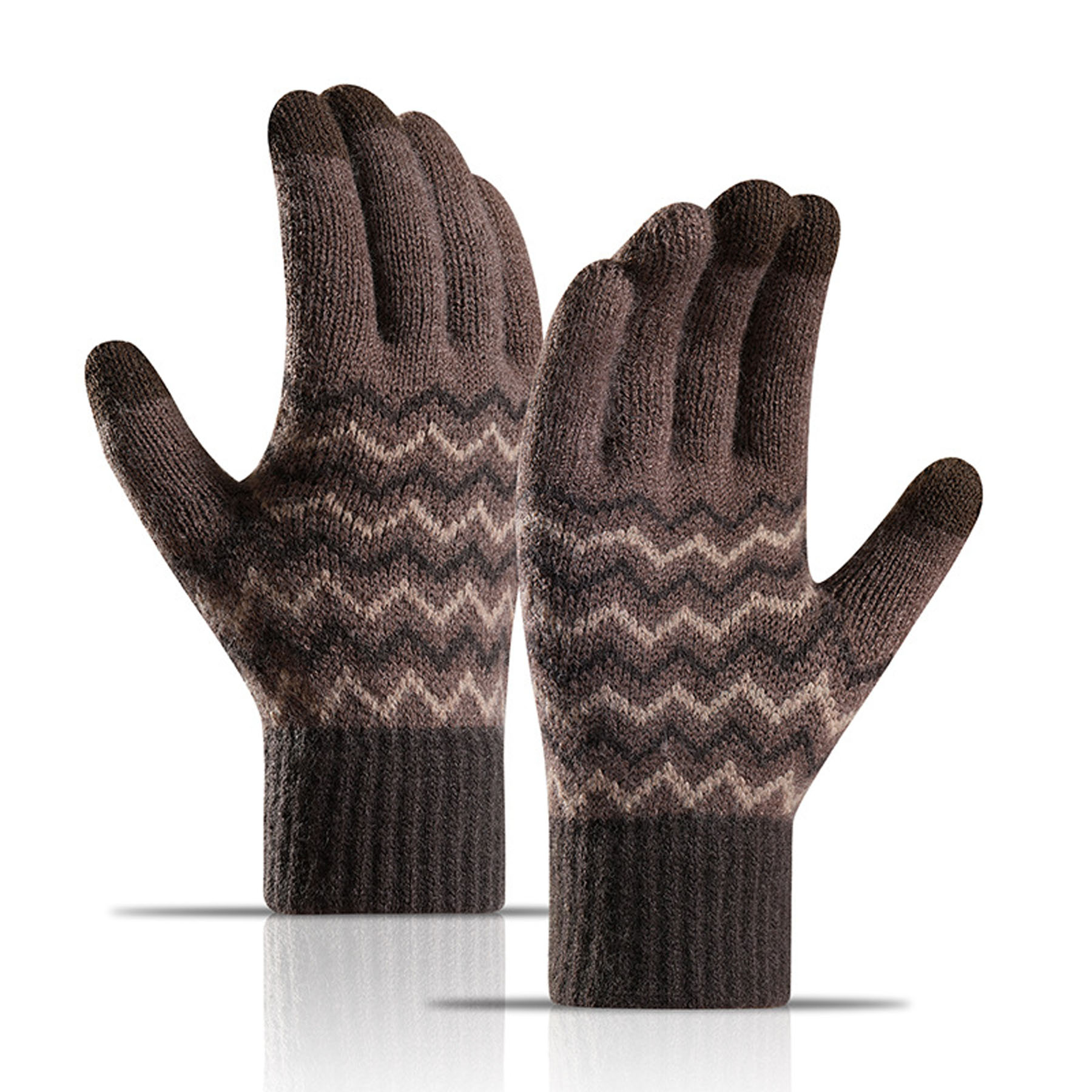 Men's Fleece-Lined Winter Gloves 4
