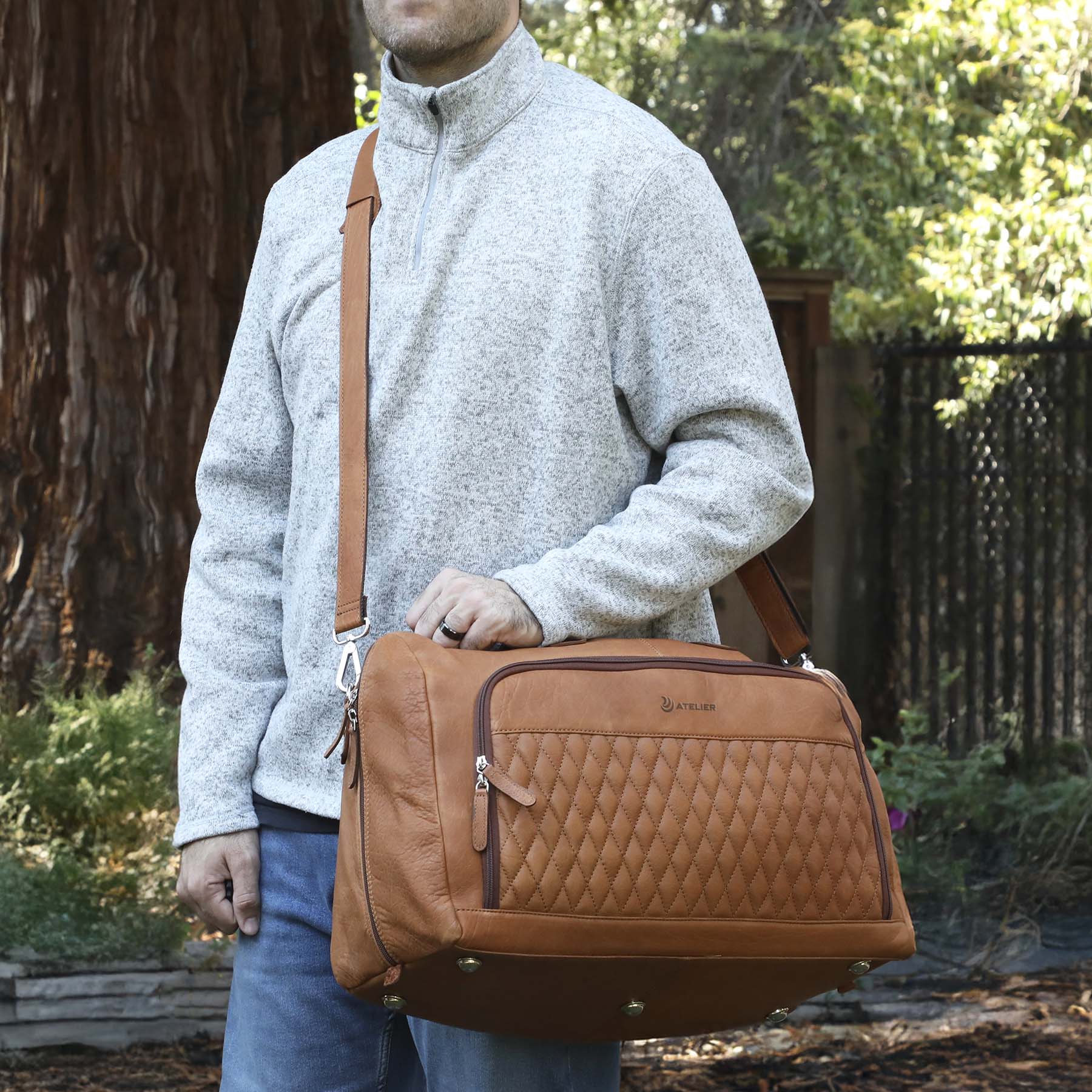 Bell Canyon Leather Duffel Bag 2