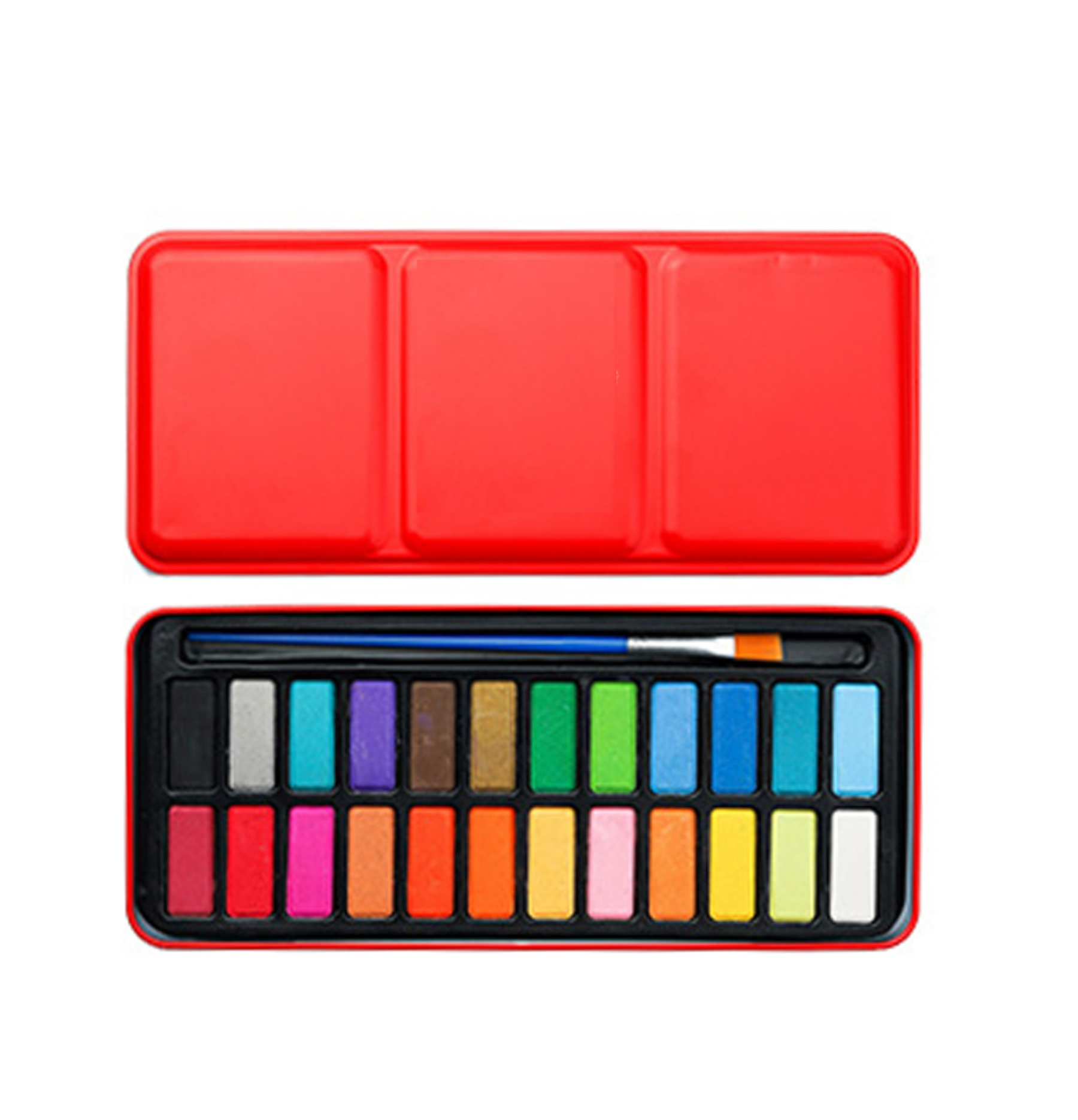 24 Colors Watercolour Paint Block Set 2