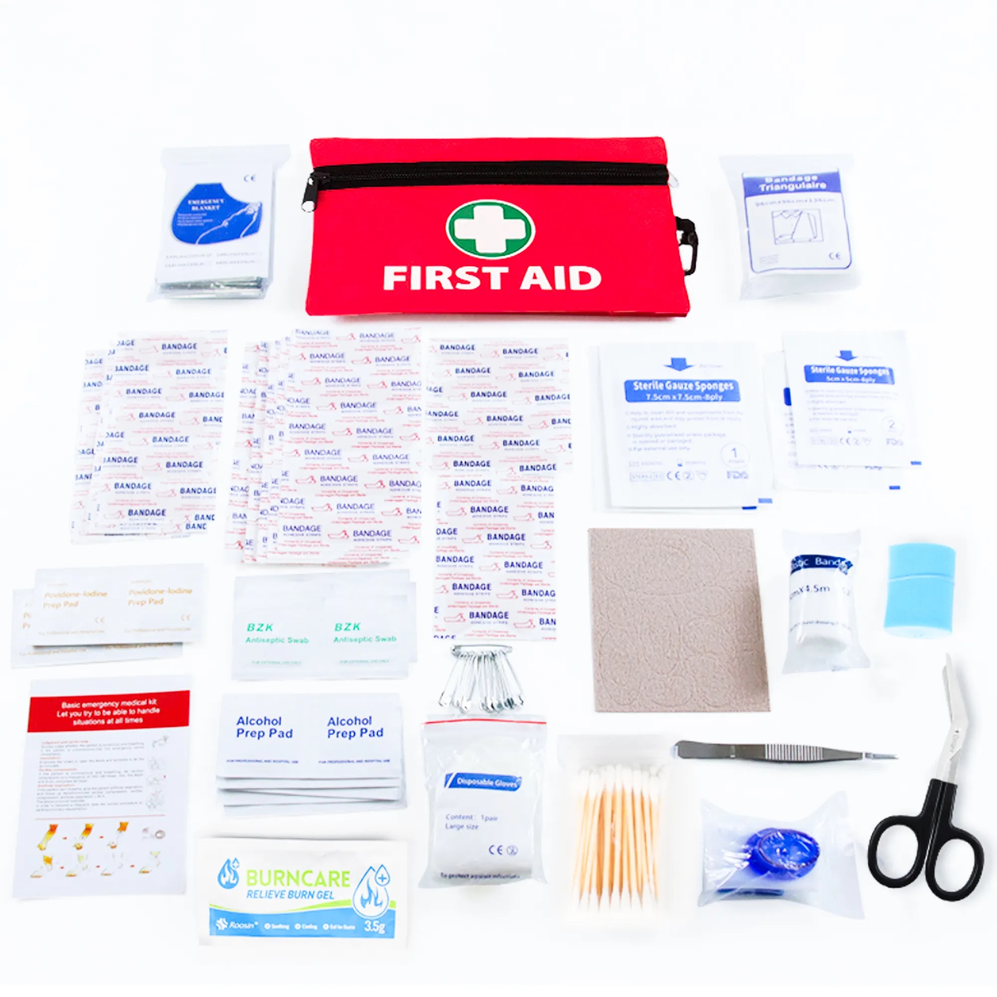 132 Piece Small First Aid Kit