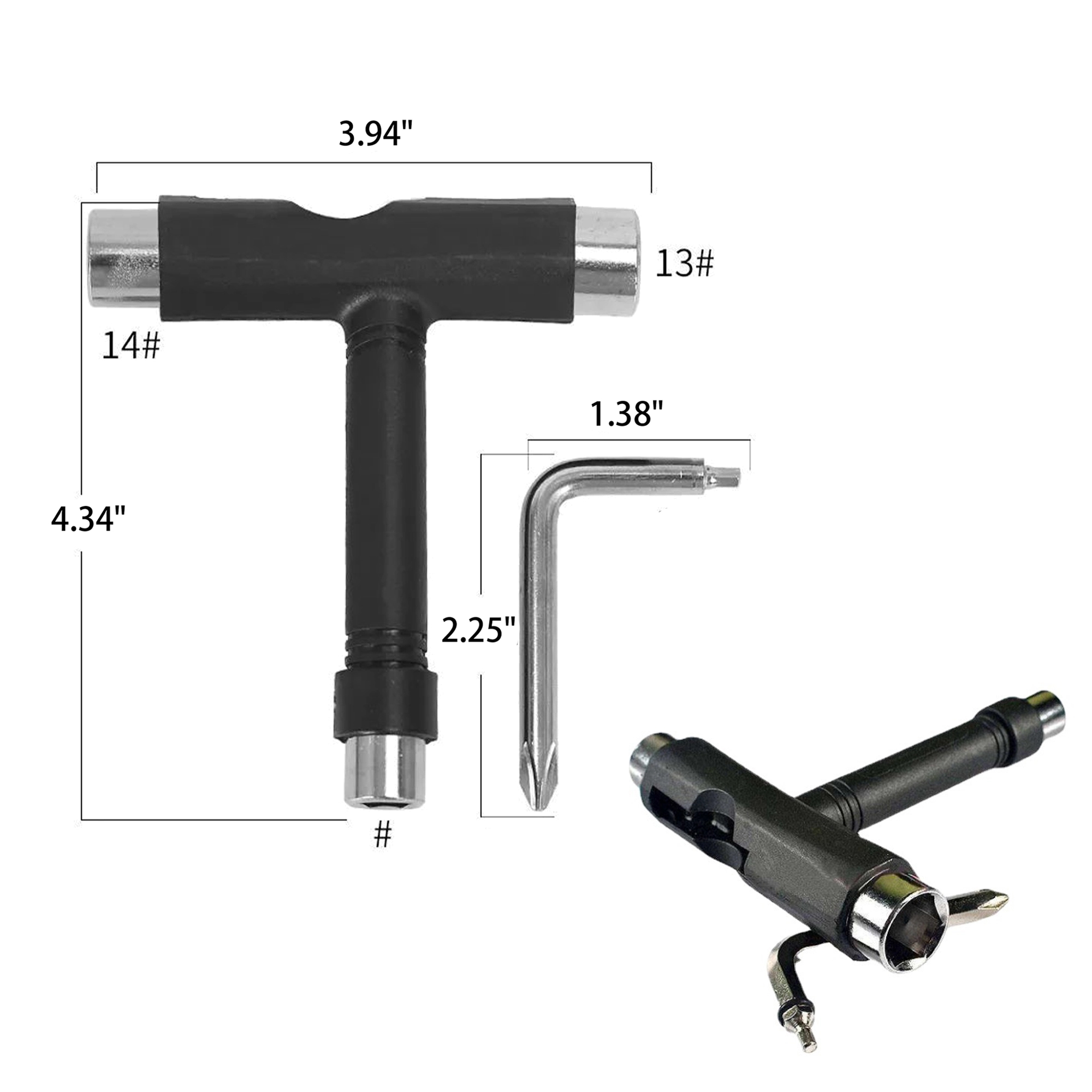 Portable Skateboard Tool 2