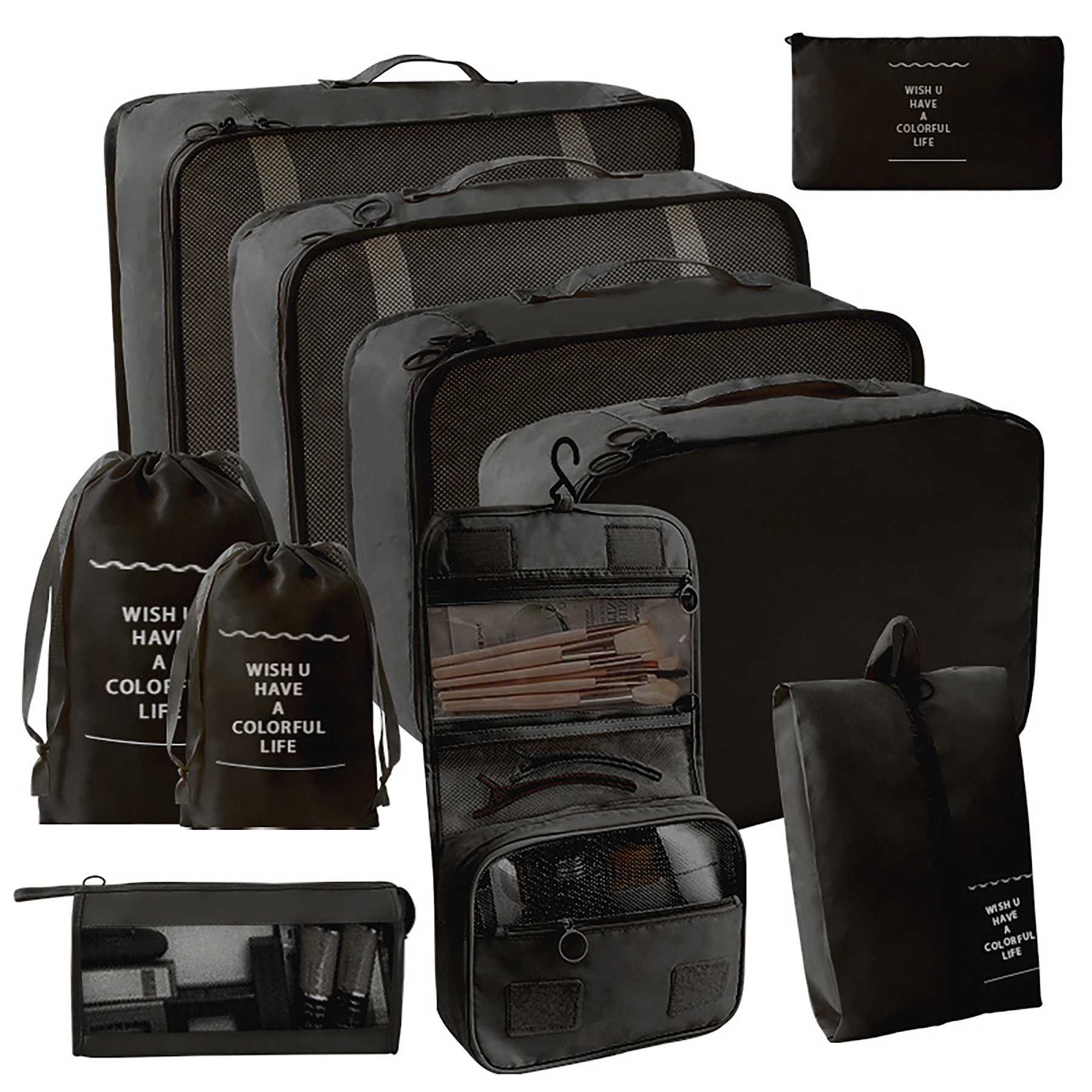 10 Set Packing Cubes 6