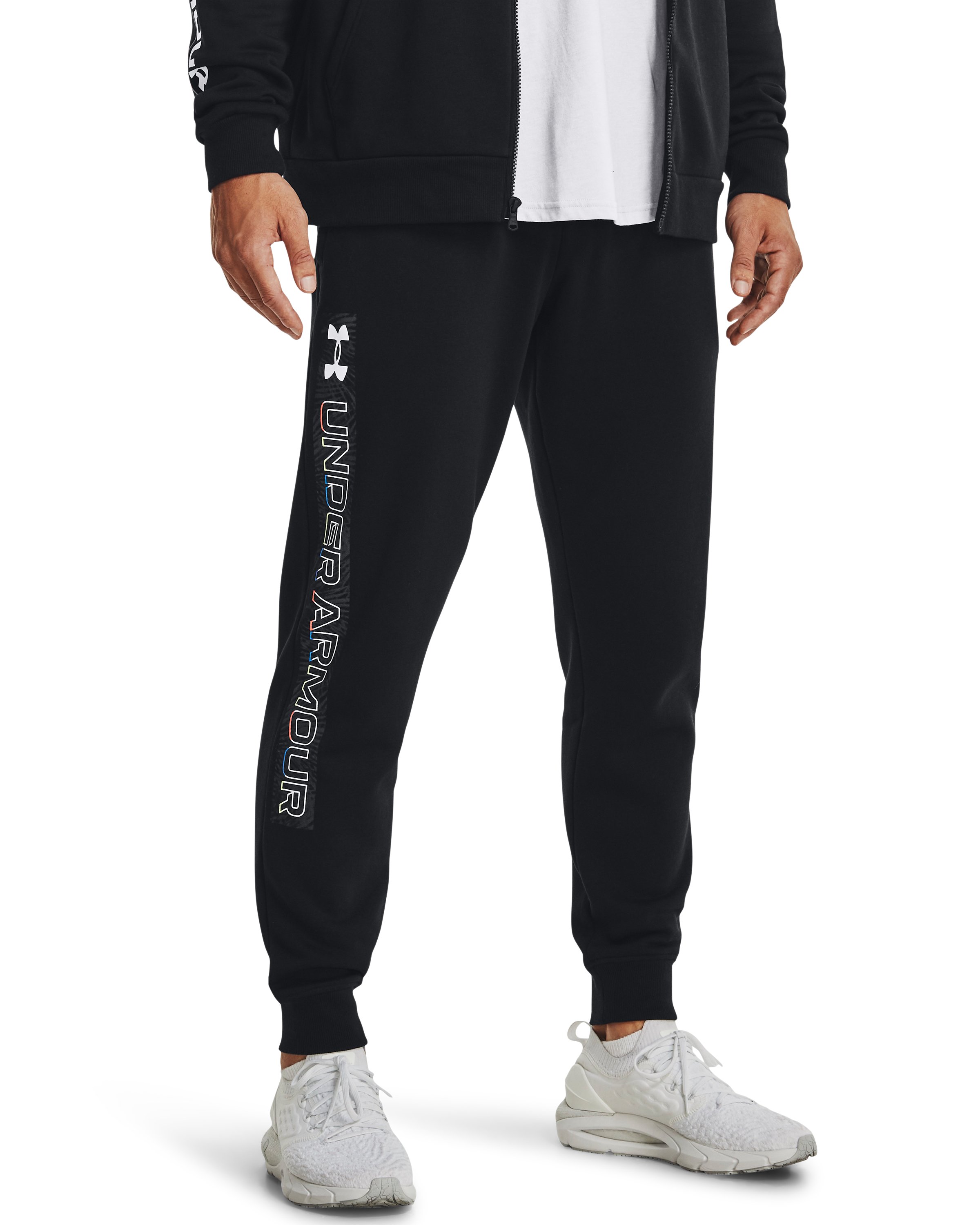 UA Rival Fleece Graphic Men's Joggers 1