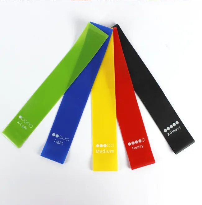 Elastic yoga stretching fitness resistance band 2