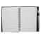 FSC® Recycled 5" x 7" Star Spiral Notebook with Pe 18