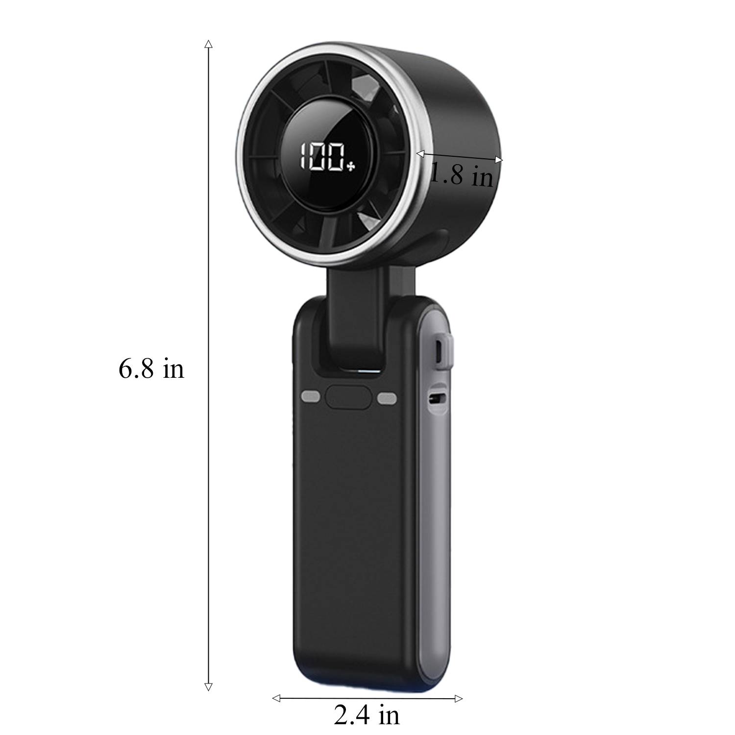 High-Speed Turbo Fan - USB Rechargeable & Handheld 7