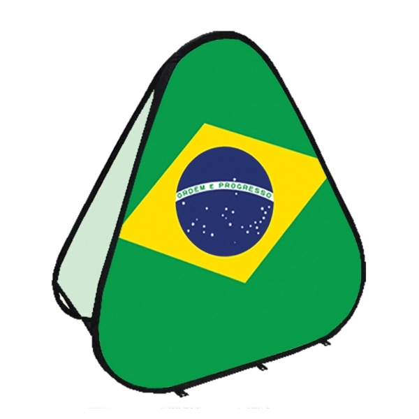 Triangular Pop-Up Banner 59" x 59" 2