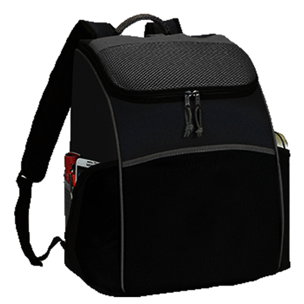 Premium Frosty Trek Convertible 24 Pack Cooler Backpack w/ Multiple Pockets (12" x 15" x 8")