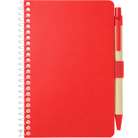 FSC® Mix 4" x 6" Pocket Spiral Notebook with Pen 158