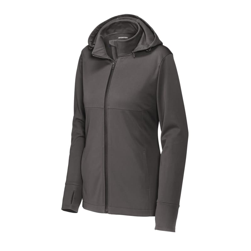 Sport-Tek Women's Hooded Soft Shell Jacket 7
