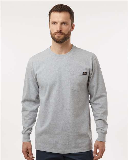 Men's Traditional Heavyweight Long Sleeve T-Shirt - WL50 6
