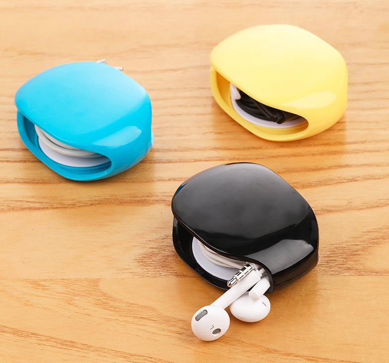 Auto Cable Earphone Management Storage Container 8