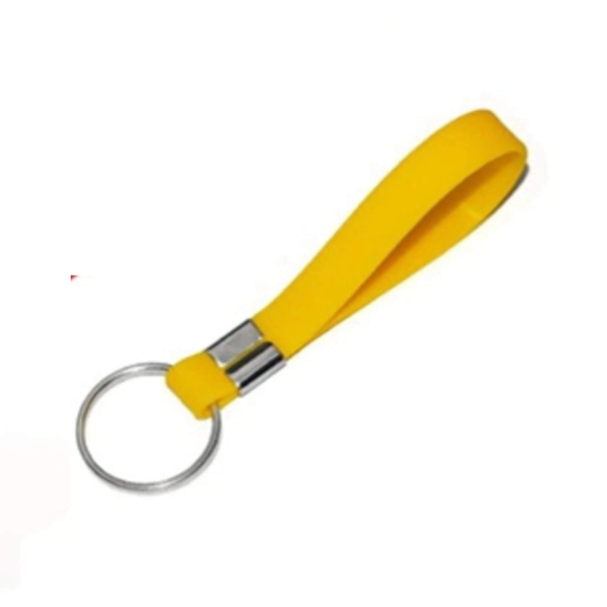 Silicone Custom Wristband Keychain 5