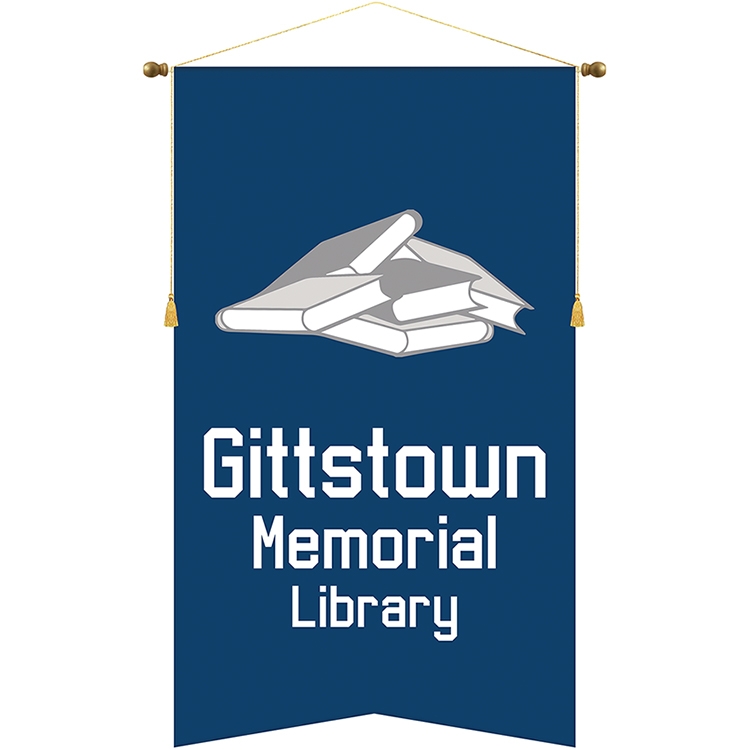 36" x 60" Podium Banner, Angle Cut / No Fringe 2