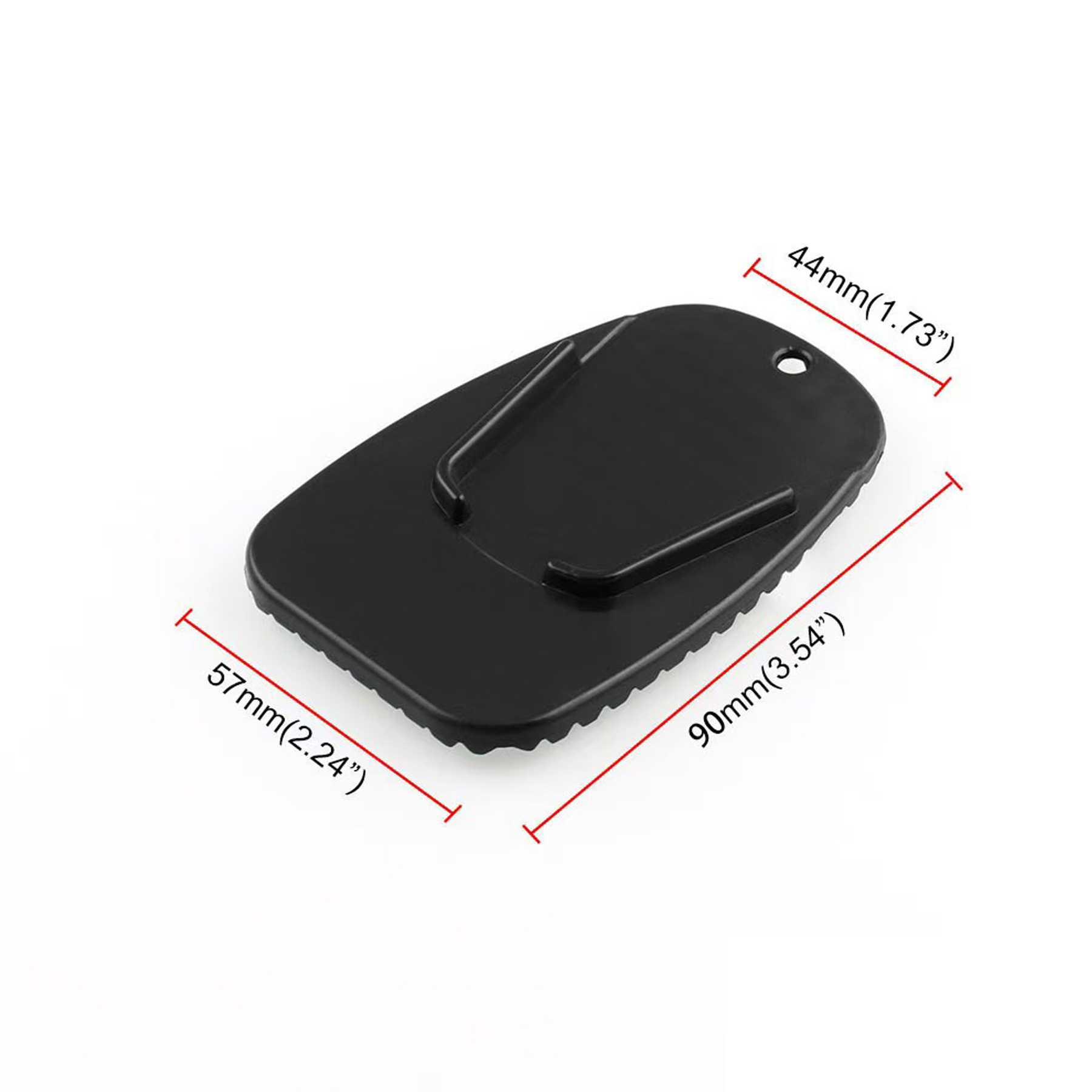 Motorcycle Side Kickstand Non-Slip Plate 2