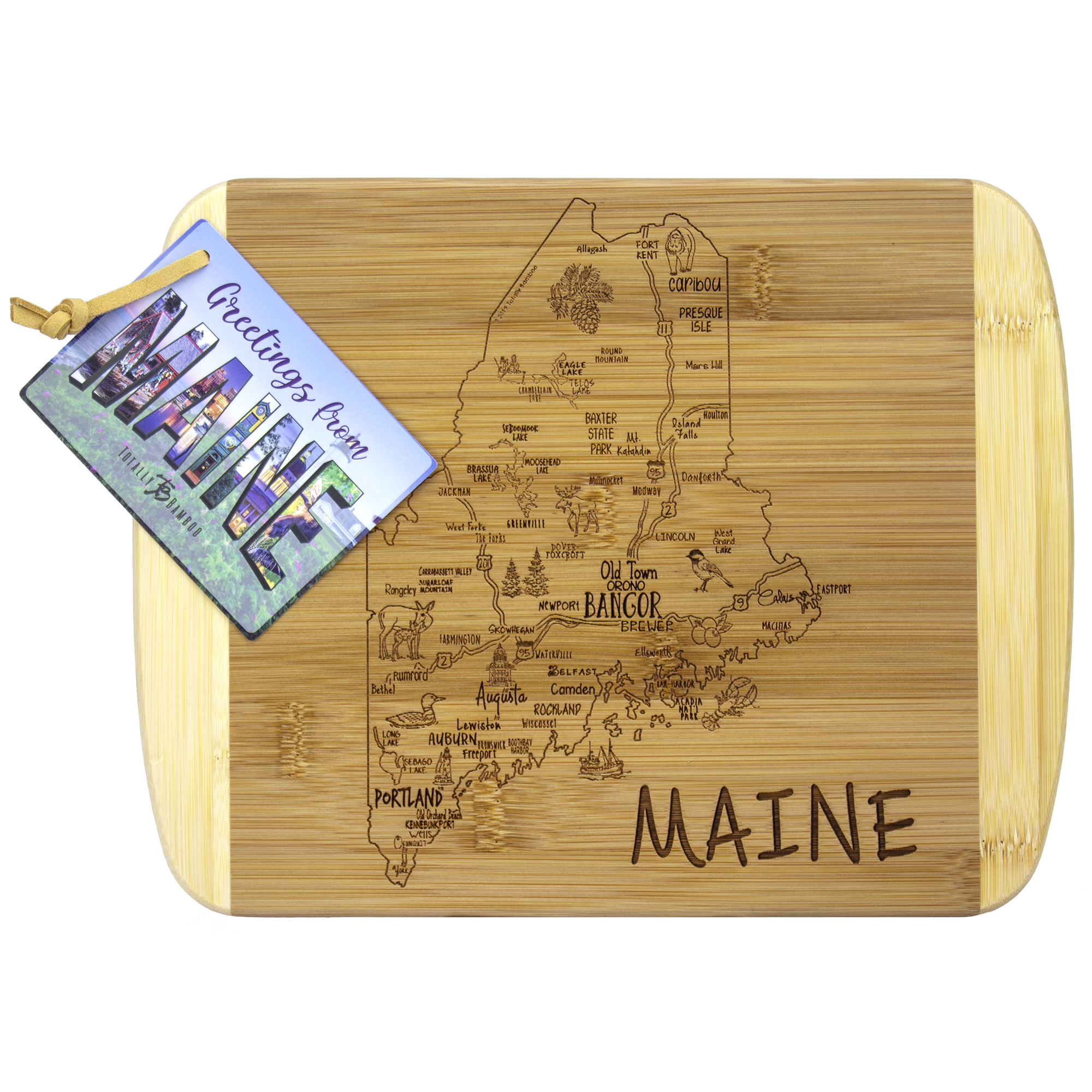 A Slice of Life Maine Serving & Cutting Board 5