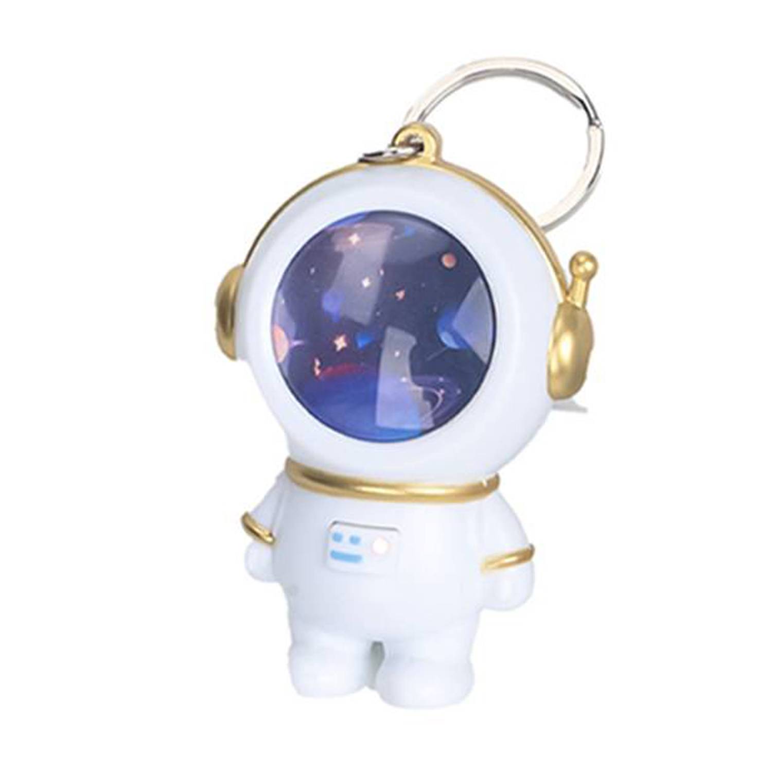 Astronaut LED Night Light Keychain Pendant 2