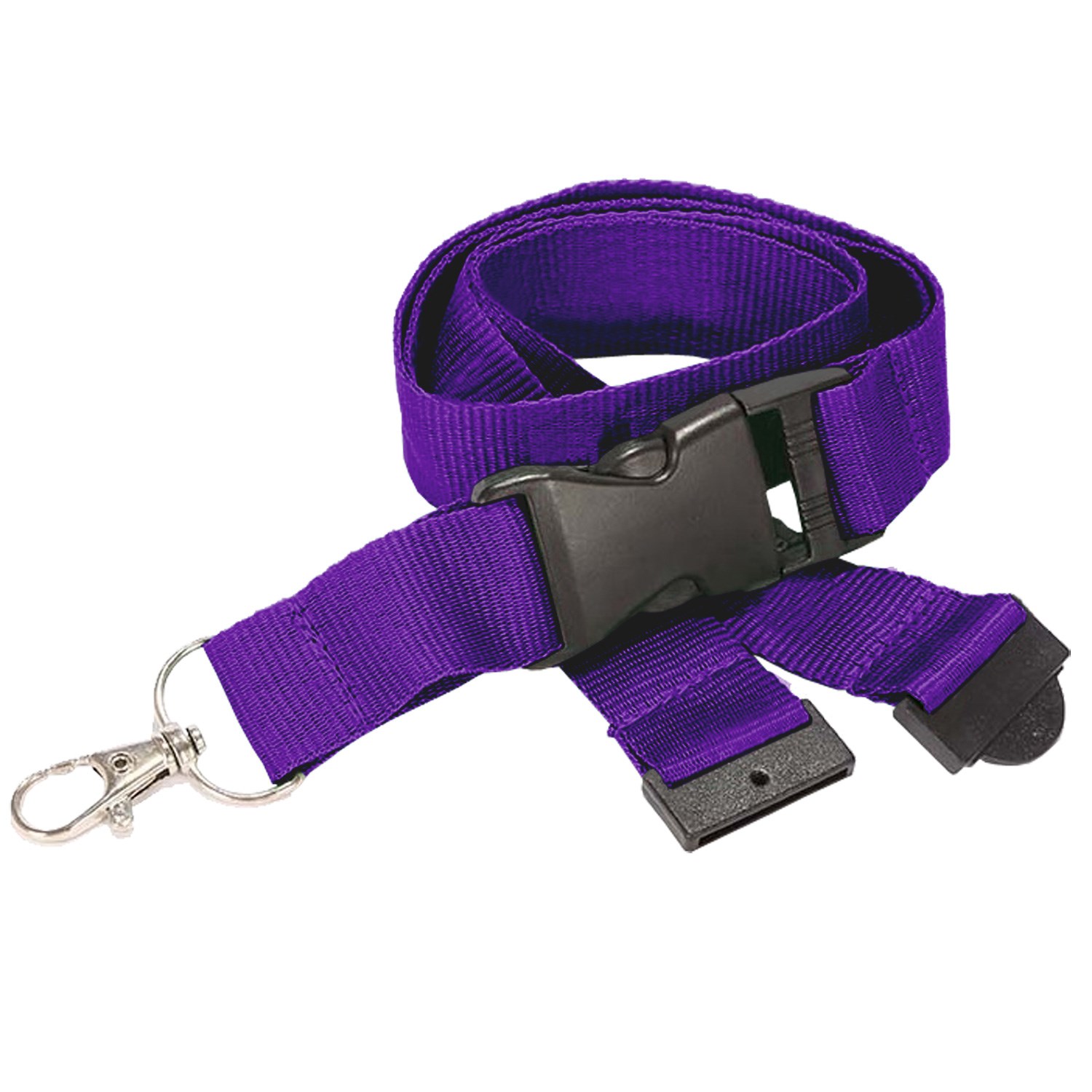 Polyester Lanyards w/ Buckle Release and Safety 11